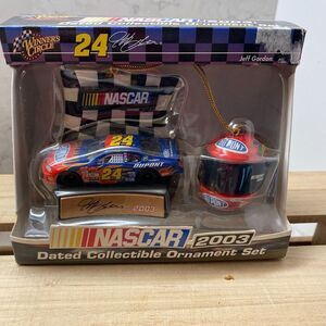 Trevco NASCAR 2003 Jeff Gordon Decorative Dated Collectible Ornament Set